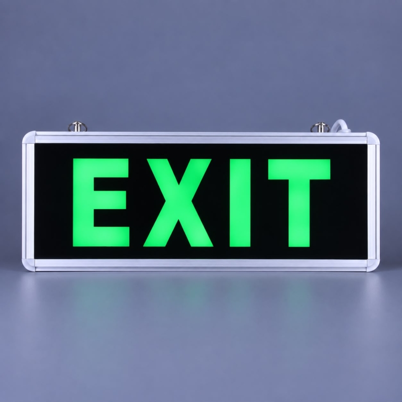 LED Emergency Exit Sign Light